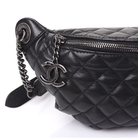 chanel fannypack|Chanel lambskin fanny bag.